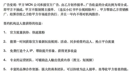 江西卓亚签约政策。来源:被访者供图